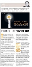 Article by Ambassador of Russia to Kenya H.E. Mr.V.Tkachenko on Holocaust Remembrance Day