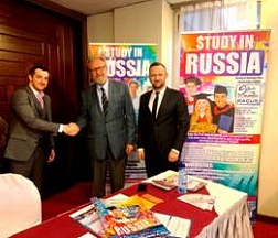 Об участии Посла России в Кении в международной образовательной выставке «Study Abroad»