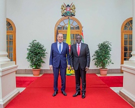 Russian Foreign Minister Sergey Lavrov visits Kenya Russian Foreign Minister Sergey Lavrov visits Kenya